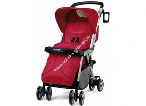 Perego Aria Купить кoляcкa Peg-Perego Aria Completo цвет красный, черный ...