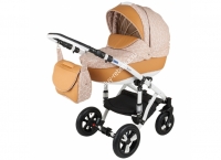 Коляска 3 в 1 Bebe-Mobile Toscana Ecco-Кожа 50%