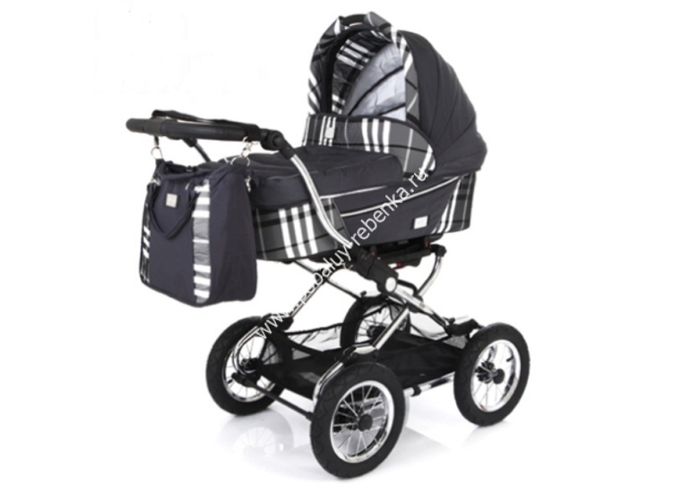 Купить коляска Baby Care Sonata цвет серый, коричневый, розовый , пол ...